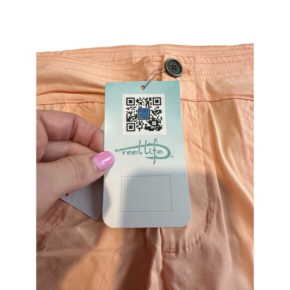 NWT Reel‎ Life Shorts Women’s Size Large Peach Quartz Lightweight Board #GH7-5 - Picture 3 of 10